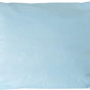 Medical Pillow [1 Count] Limited Reusable Hospital Bed Pillows, Fluid Moisture and Stain-Resistant, Blue, 20 in x 26 in